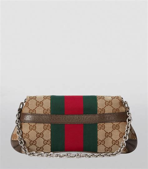 gucci chain for bag|Gucci horsebit chain shoulder bag.